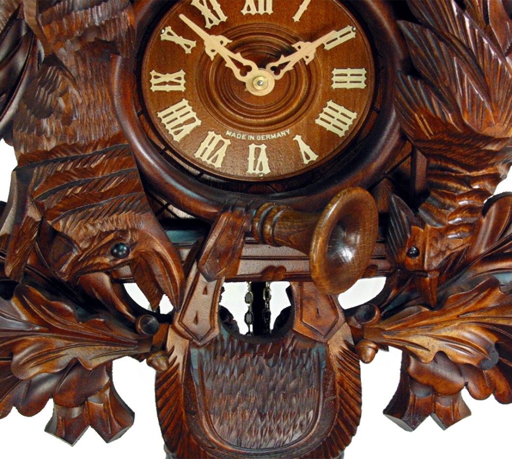  Modern Cuckoo Clock Salzburg August Schwer Hunting With Hanging Figures